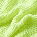 Pulover pentru copii tricotat, galben neon, 116