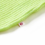 Pulover tricotat pentru copii, galben neon, 128