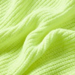 Pulover tricotat pentru copii, galben neon, 128