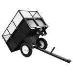 vidaXL Remorcă basculantă mașină de tuns iarba, încărcătură 300 kg vidaXL Remorcă basculantă mașină de tuns iarba, încărcătură 300 kg