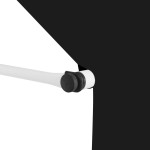 vidaXL Copertină retractabilă manual, antracit, 100 cm