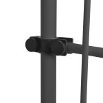 vidaXL Copertină retractabilă manual cu LED, albastru & alb, 300 cm