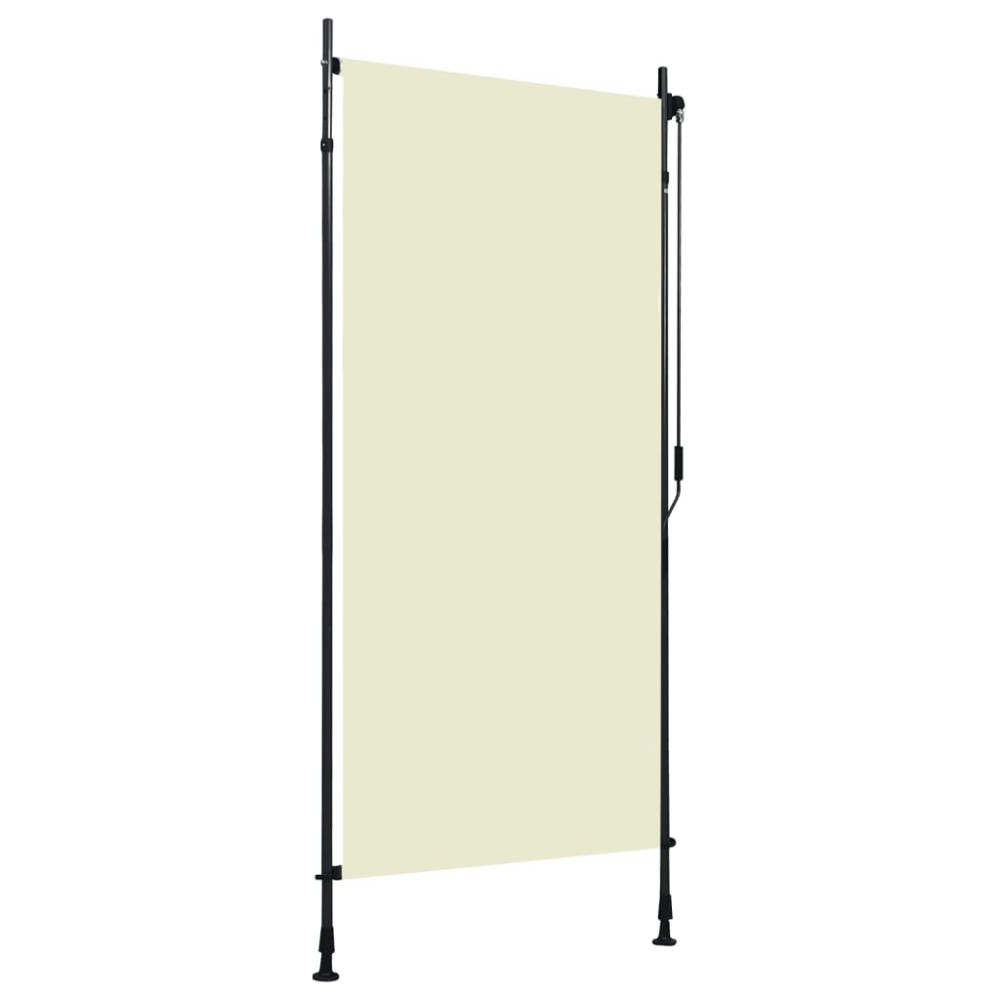 vidaXL Jaluzea tip rulou de exterior, crem, 100 x 270 cm