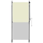 vidaXL Jaluzea tip rulou de exterior, crem, 100 x 270 cm