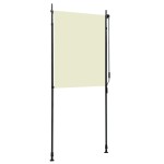 vidaXL Jaluzea tip rulou de exterior, crem, 100 x 270 cm