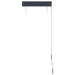 vidaXL Jaluzea tip rulou de exterior, portocaliu și maro, 60 x 250 cm