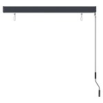 vidaXL Jaluzea tip rulou de exterior, galben și albastru, 140 x 250 cm vidaXL Jaluzea tip rulou de exterior, galben și albastru, 140 x 250 cm