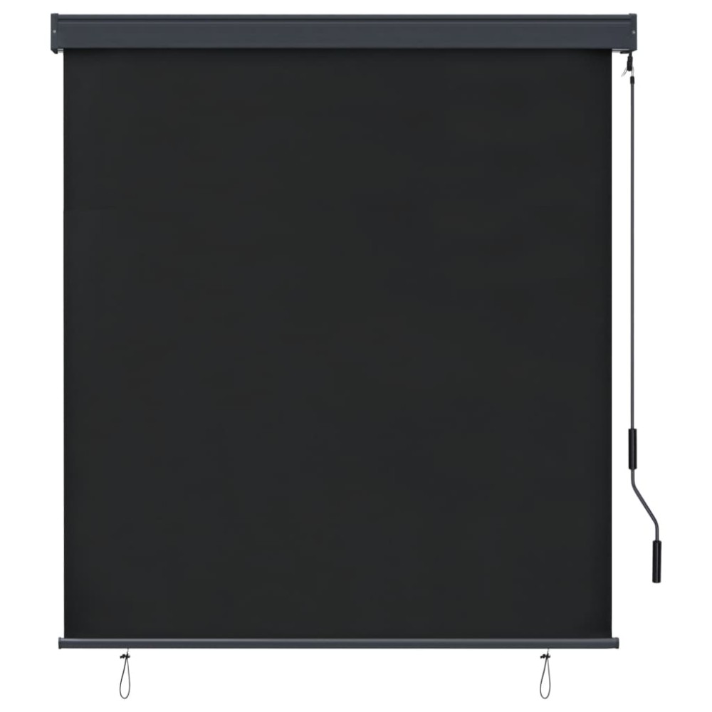 vidaXL Jaluzea tip rulou de exterior, antracit, 140 x 250 cm