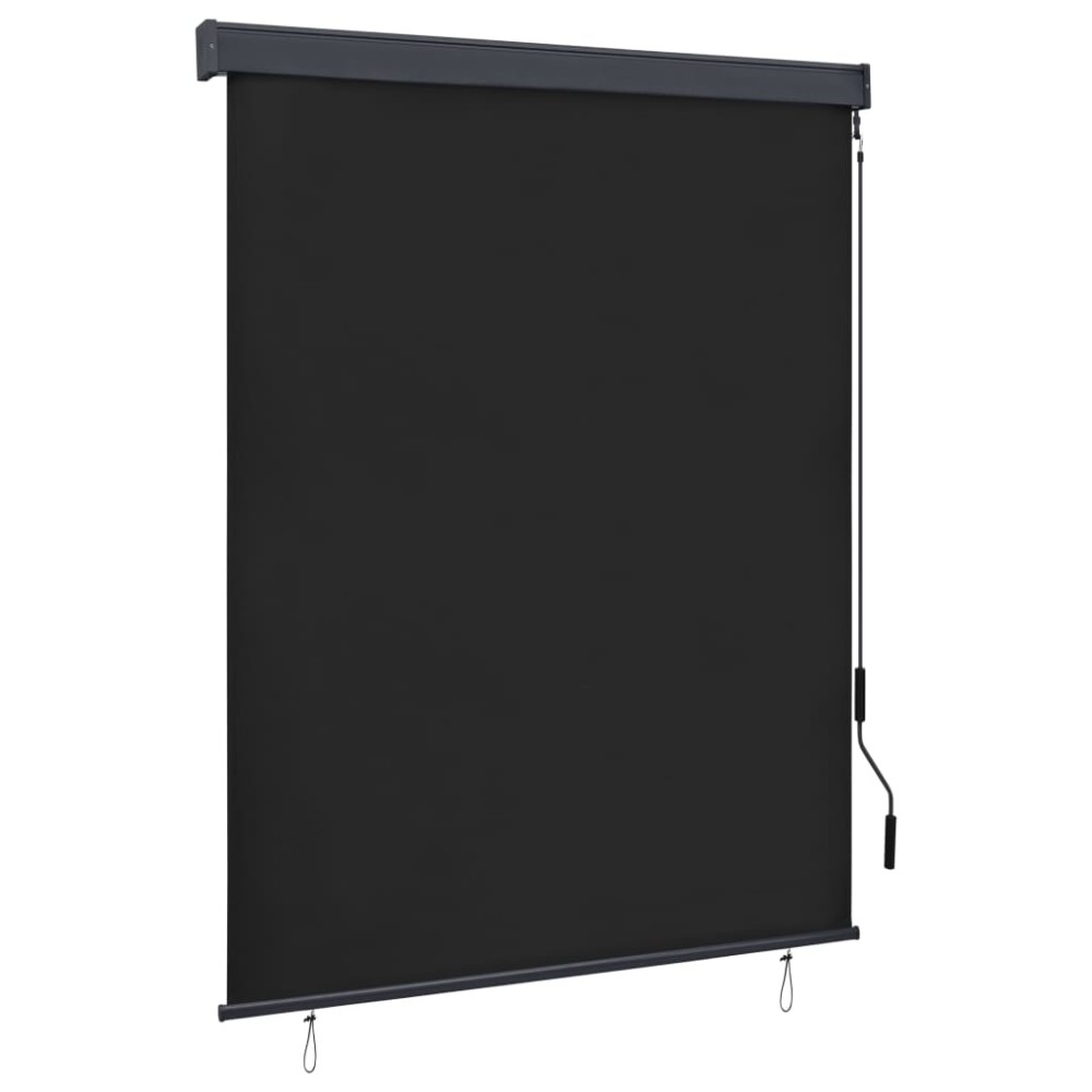 vidaXL Jaluzea tip rulou de exterior, antracit, 140 x 250 cm
