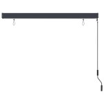 vidaXL Jaluzea tip rulou de exterior, albastru și alb, 160 x 250 cm vidaXL Jaluzea tip rulou de exterior, albastru și alb, 160 x 250 cm