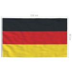 vidaXL Steagul Germaniei, 90 x 150 cm vidaXL Steagul Germaniei, 90 x 150 cm