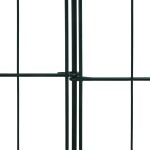 vidaXL Set gard de grădină, verde, 115 x 79 cm