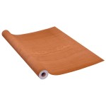vidaXL Folie de mobilier autoadezivă, stejar deschis, 500 x 90 cm, PVC vidaXL Folie de mobilier autoadezivă, stejar deschis, 500 x 90 cm, PVC