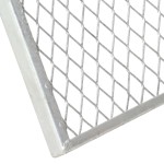 vidaXL Sită de grădină, oțel galvanizat vidaXL Sită de grădină, oțel galvanizat