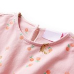 Rochie copii cu șnur, portocaliu deschis, 116