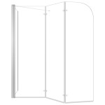 vidaXL Cabină de baie, 120x69x130 cm, sticlă securizată, transparent vidaXL Cabină de baie, 120x69x130 cm, sticlă securizată, transparent