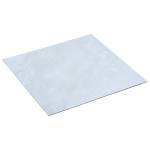 vidaXL Plăci de pardoseală autoadezive, alb marmură, 5,11 m² PVC vidaXL Plăci de pardoseală autoadezive, alb marmură, 5,11 m² PVC