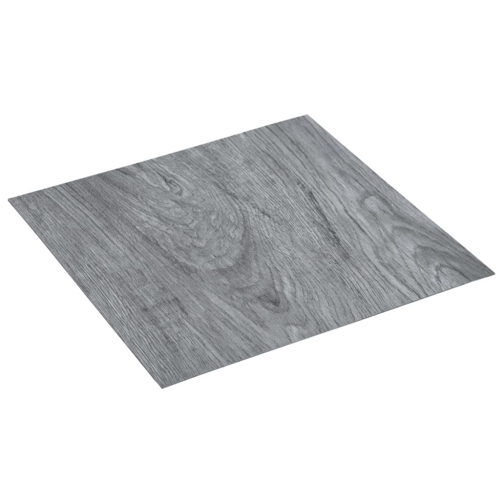 vidaXL Plăci de pardoseală autoadezive, gri deschis, 5,11 m² PVC