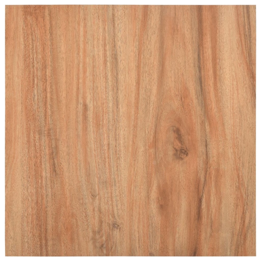 vidaXL Plăci de pardoseală autoadezive, natural, 5,11 m², PVC