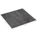 vidaXL Plăci de pardoseală autoadezive, maro, 5,11 m², PVC vidaXL Plăci de pardoseală autoadezive, maro, 5,11 m², PVC