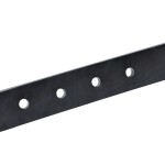 vidaXL Accesoriu plug motocultor, negru, metal vidaXL Accesoriu plug motocultor, negru, metal