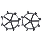 vidaXL Roți metalice pentru motocultor pe benzină de 6,5 CP, 2 buc. vidaXL Roți metalice pentru motocultor pe benzină de 6,5 CP, 2 buc.