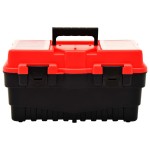 vidaXL Cutie de scule, roșu, 462x256x242 mm, plastic vidaXL Cutie de scule, roșu, 462x256x242 mm, plastic