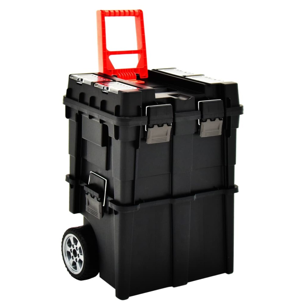 vidaXL Cărucior organizare scule, cu mâner, 45x36x90 cm