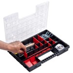 vidaXL Cutii sortare 5 buc separatoare reglabile 385x283x50 mm plastic