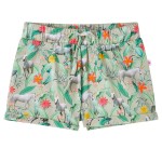 Pantaloni scurți de copii cu șnur, kaki, 104 Pantaloni scurți de copii cu șnur, kaki, 104