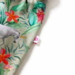 Pantaloni scurți de copii cu șnur, kaki, 104 Pantaloni scurți de copii cu șnur, kaki, 104