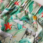 Pantaloni scurți de copii cu șnur, kaki, 128 Pantaloni scurți de copii cu șnur, kaki, 128