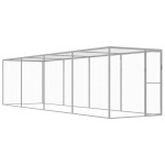 vidaXL Cușcă pentru pisici, 6x1,5x1,5 m, oțel galvanizat vidaXL Cușcă pentru pisici, 6x1,5x1,5 m, oțel galvanizat