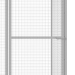vidaXL Cușcă pentru pisici, 6x1,5x1,5 m, oțel galvanizat vidaXL Cușcă pentru pisici, 6x1,5x1,5 m, oțel galvanizat