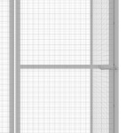 vidaXL Cușcă pentru pisici, 3x3x2,5 m, oțel galvanizat vidaXL Cușcă pentru pisici, 3x3x2,5 m, oțel galvanizat