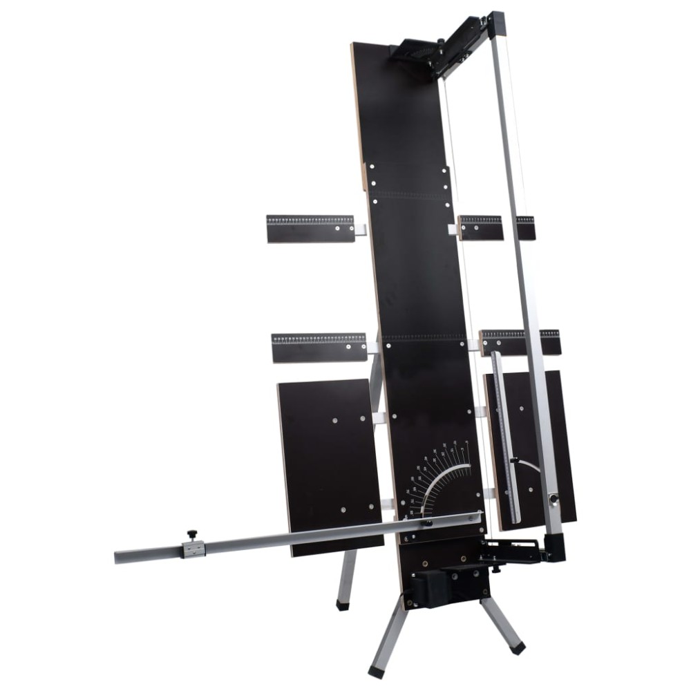 vidaXL Tăietor de spumă cu picioare din aluminiu, 200 W