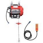 vidaXL Palan electric pentru schele, 500 kg, 230 V vidaXL Palan electric pentru schele, 500 kg, 230 V