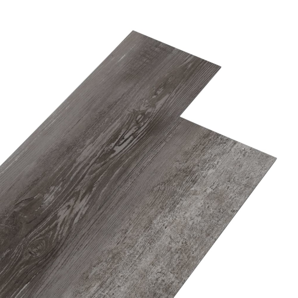 vidaXL Plăci de pardoseală autoadezive, lemn dungi, 5,02 m², PVC, 2 mm