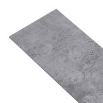 vidaXL Plăci pardoseală autoadezive, gri ciment, 4,46 m², PVC, 3 mm vidaXL Plăci pardoseală autoadezive, gri ciment, 4,46 m², PVC, 3 mm
