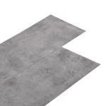 vidaXL Plăci pardoseală autoadezive, maro ciment, 4,46 m², PVC, 3 mm vidaXL Plăci pardoseală autoadezive, maro ciment, 4,46 m², PVC, 3 mm