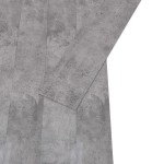 vidaXL Plăci pardoseală autoadezive, maro ciment, 4,46 m², PVC, 3 mm vidaXL Plăci pardoseală autoadezive, maro ciment, 4,46 m², PVC, 3 mm