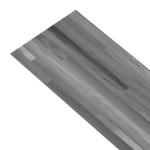 vidaXL Plăci pardoseală autoadezive, gri, 4,46 m², PVC, 3 mm, dungi vidaXL Plăci pardoseală autoadezive, gri, 4,46 m², PVC, 3 mm, dungi