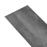 vidaXL Plăci de pardoseală autoadezive, gri lucios, 4,46 m², PVC, 3 mm vidaXL Plăci de pardoseală autoadezive, gri lucios, 4,46 m², PVC, 3 mm