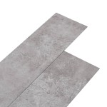 vidaXL Plăci pardoseală autoadezive, gri pământiu, 5,02 m², PVC, 2 mm vidaXL Plăci pardoseală autoadezive, gri pământiu, 5,02 m², PVC, 2 mm