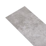 vidaXL Plăci pardoseală autoadezive, gri pământiu, 5,02 m², PVC, 2 mm vidaXL Plăci pardoseală autoadezive, gri pământiu, 5,02 m², PVC, 2 mm