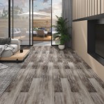 vidaXL Plăci pardoseală autoadezive lemn maro mat 5,02 m² PVC 2 mm vidaXL Plăci pardoseală autoadezive lemn maro mat 5,02 m² PVC 2 mm