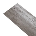 vidaXL Plăci pardoseală autoadezive lemn maro mat 5,02 m² PVC 2 mm vidaXL Plăci pardoseală autoadezive lemn maro mat 5,02 m² PVC 2 mm