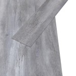 vidaXL Plăci pardoseală autoadezive gri lemn mat 5,02 m² PVC 2 mm vidaXL Plăci pardoseală autoadezive gri lemn mat 5,02 m² PVC 2 mm