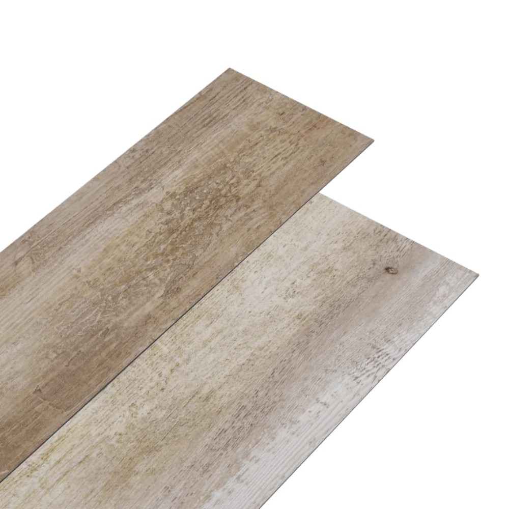 vidaXL Plăci de pardoseală, lemn spălat, 5,26 m², 2 mm, PVC