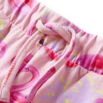 Pantaloni scurți copii cu șnur roz deschis 104 Pantaloni scurți copii cu șnur roz deschis 104